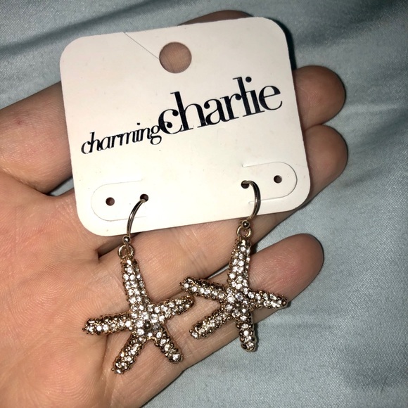 Starfish earrings - Picture 1 of 2